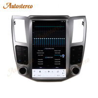 12 Android 13 Carplay pour Lexus RX300 RX350 RX400 2004-2007 Écran Tesla Lecteur multimédia GPS de voiture Navigation HeadUnit Autoradio
