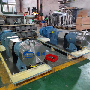 Pompa a lobo in acciaio inossidabile 2KW ad alta efficienza per uso alimentare pompa a rotore ad alta pressione per il trasporto di energia liquida ad alta viscosità da 5KW - Product Image 3