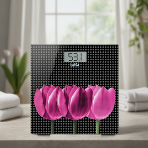 Báscula de baño POP Tulipani Black PS1075L - Product Image 3