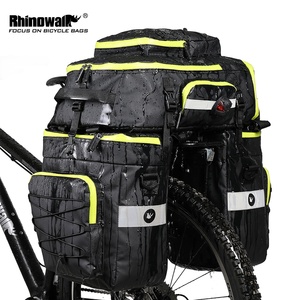 Rhinowalk multifuncional 3 en 1 ciclismo bicicleta Pannier impermeable bicicleta asiento trasero bolsa - Product Image 1