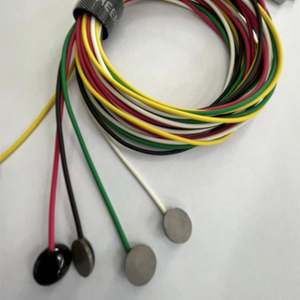 Cables precableados Grentek con electrodos sinterizados <span class=keywords><strong>de</strong></span> <span class=keywords><strong>plata</strong></span>/<span class=keywords><strong>cloruro</strong></span> <span class=keywords><strong>de</strong></span> <span class=keywords><strong>plata</strong></span> (Ag-AgCl) para dispositivos <span class=keywords><strong>de</strong></span> EEG - Product Image 3