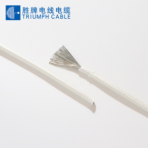 Shengpai Silicone Glass Fiber Braided Wire 03YG Copper Conductor 30VAC 250VAC Flame Retardant For Appliances Instruments - Product Image 3