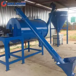 Professional Small Dry Mortar Production Line 5 T/H Tile Adhesive Mix Making Machine For Sale