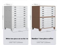 Gabinete plano de acero para archivos planos A0 A1, cajón de almacenamiento de mapa Horizontal para arquitectos, ingenieros, cocina, uso escolar al aire libre