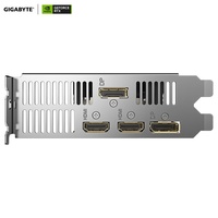 Carte graphique Gigabyte GeForce RTX 3050 OC Low Profile 6G GDDR6 demi-hauteur Blade pour ordinateur de bureau avec nouveau ventilateur