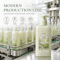 Gel de Ducha OEM ODM 360g con Aminoácidos, Fragancia Duradera de 48h, Cítricos Verdes, Limpieza Profunda, Hidratante, 3 en 1: Lava, Desmaquilla y Nutre