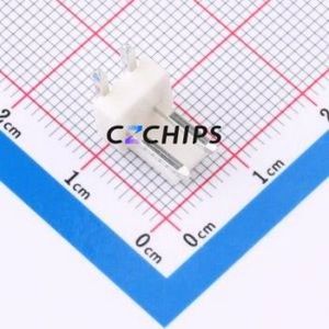 VH3.96-2AW Wire-to-Board Pin Header Bent Lead Through Hole,P=3.96mm Connector 1x2P 3.96mm Right Angle Insert 2P - Product Image 1