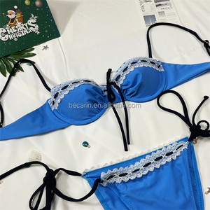 Ý <span class=keywords><strong>t</strong></span>ái chế <span class=keywords><strong>t</strong></span>ắm phù hợp với <span class=keywords><strong>t</strong></span>ố<span class=keywords><strong>t</strong></span> nhấ<span class=keywords><strong>t</strong></span> Brazil thong Bikini Đồ bơi cong phụ nữ quây rắn rô kẻ sọc <span class=keywords><strong>t</strong></span>ương <span class=keywords><strong>t</strong></span>ự áo ngực - Product Image 5