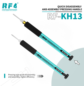 ชุดมือจับแบบปลดเร็วโลหะ RF4 RF-KH13 สำหรับ<span class=keywords><strong>ซ่อม</strong></span><span class=keywords><strong>โทรศัพท์</strong></span>มือถือ BGA/CPU ขูด บัดกรี งัดเคส OEM/ODM - Product Image 5