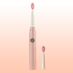 <span class=keywords><strong>Brosse</strong></span> à dents électrique sonique à piles pour adultes, 18000 VPM, <span class=keywords><strong>brosse</strong></span> à dents portable avec 2 têtes, support OEM/ODM - Product Image 4