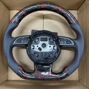 Volante de Fibra de Carbono Personalizado y Mejorado GZYLC para <span class=keywords><strong>Audi</strong></span> A3 A4 A5 A6 C6 C7 C8 S4 S5 S6 B7 B8.5 B8 B9 - Product Image 6