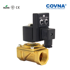 วาล์วโซลินอยด์ระบายน้ำอัตโนมัติ Covna ทองเหลือง 1/2 นิ้ว แบบตั้งเวลาปิดปกติ สำหรับบำบัดน้ำ - Product Image 2