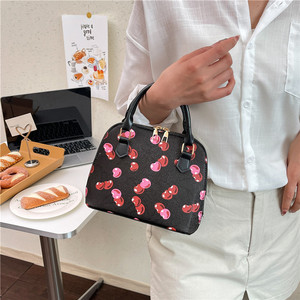 Bolso Bandolera Grande de Lujo para Mujer con Diseño de Cereza y Frutas Dulces, Bolso de Hombro Clásico de Moda para Mujer al por Mayor - Product Image 3