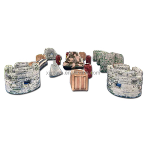 Bunkers <span class=keywords><strong>de</strong></span> paintball gonflables d'extérieur scellés, arène, <span class=keywords><strong>barrière</strong></span> durable, clôture pour les joueurs <span class=keywords><strong>de</strong></span> paintball, <span class=keywords><strong>château</strong></span> gonflable amusant - Product Image 3