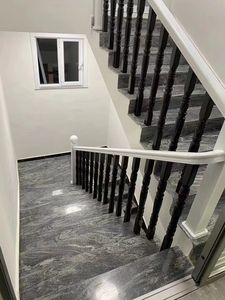 Les marches d'escalier en granit doré Jupana couvrent un design moderne pour l'intérieur, finition de surface en dolomite et marbre en Chine - Product Image 2