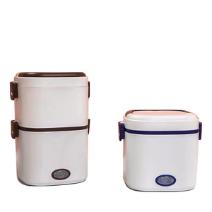 หม้อหุงข้าวไฟฟ้าขนาดเล็กแบบพกพา,เครื่องอุ่นอาหารกล่องอาหารกลางวันความร้อนภาชนะใส่อาหารเครื่องอุ่นอาหารสแตนเลส OEM - Product Image 1