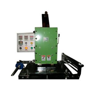 220V High Precision Semi-Automatic Pneumatic Embossing Hot Stamping Machine New Core Motors Engine Components Leather Plate - Product Image 2