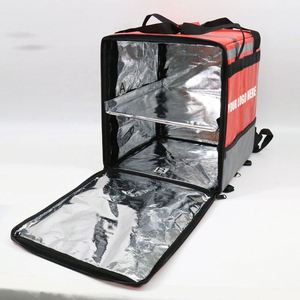 Sac à dos isotherme personnalisé pour la livraison de pizzas en restaurant, imperméable et anti-fuite, pour aliments réfrigérés - Product Image 2