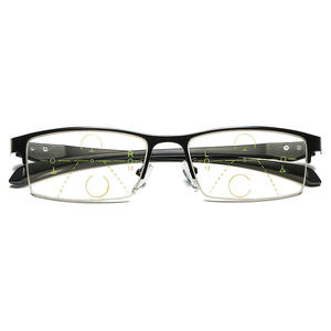 Lunettes multifocales progressives pour hommes Lunettes activées par la lumière Blue Light Blocking UV400 Readers All-in-One Distance & Near Vision - Product Image 1