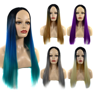 Luo Xin Si — perruque blonde miel, extension capillaire avec frontal hd, perruque lisse, couleur ombrée, vente en gros - Product Image 5