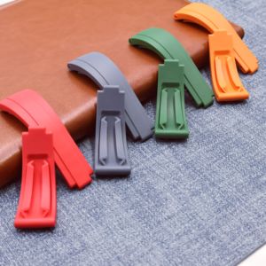 Correa de reloj de goma de 20mm y 21mm para Rolex Daytona <span class=keywords><strong>Submariner</strong></span>, correas de reloj compatibles de 20mm - Product Image 5