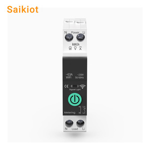 Saikiot tuya thông minh Wifi ngắt mạch 1-63a trên hiện tại điện áp bảo vệ điện đo sáng không dây điều khiển từ xa chuyển đổi - Product Image 1