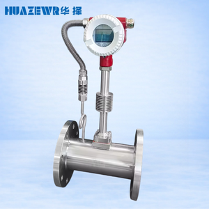 リモートステンレス鋼渦流流量計蒸気ガスフランジ付き製薬プラント圧縮空気4-20mA RS485 Modbus - Product Image 2