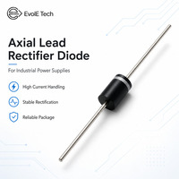 Diode redresseuse à borne axiale 1000V 10A DO-41, en silicium, série EVOL-148, 35W, faible chute de tension directe, récupération lente, industrielle
