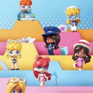 Originale Autentico Miniso Nuova Uscita della Serie Pink Power, Giocattolo Mystery Blind Box in PVC, <span class=keywords><strong>Action</strong></span> Figure da Collezione Maternità - Product Image 2