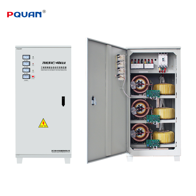 Tns/SVC Series Three Phase AVR 380V 220V 40kVA Automatic Voltage Regulator AC