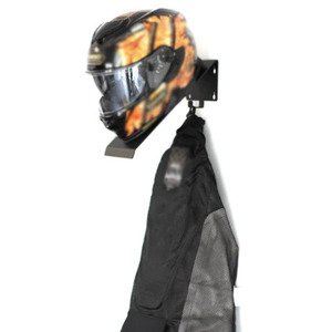 Giá đỡ trưng bày Mũ bảo hiểm Jh-mech cho mũ bảo hiểm và áo khoác xe máy tiết kiệm khoảng cách 3mm giá đỡ Mũ bảo hiểm treo tường bằng thép mạ kẽm - Product Image 6