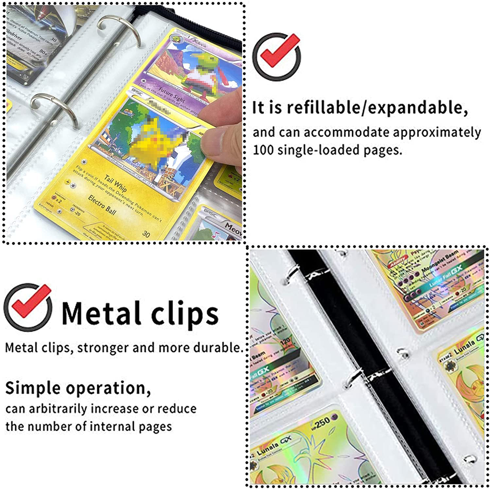 cost to get pokemon card graded 1952 Topps Baseball Cards Custom Made Album Binder Inserts 3 Sizes