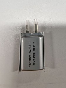 Baterai Lithium Ion Isi Ulang Bersertifikasi CE 3.7V 400mAh 582728 Lipo 3.7V 400mAh - Product Image 3