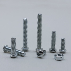 Tapping <b>Screws</b> Metric Phillips Head Round Zinc Plated For Metal General Industry Use - Product Image 1