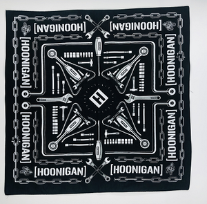 Bandane per Uomo e <span class=keywords><strong>Donna</strong></span>, Grandi Bandane Paisley Nere e Bianche con Vari Motivi Cartoon, Fasce per Capelli, Bandane da Cowboy - Product Image 1