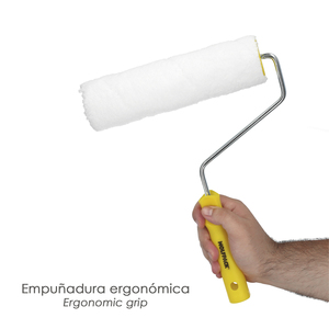 Rullo per pittura in fibra acrilica bianca O/ 62x 200 mm. - Product Image 4