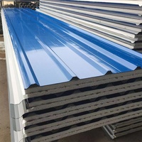 Vente directe d'usine, panneaux de toiture en acier coloré de qualité supérieure, résistants à l'humidité et à la chaleur, panneaux sandwich en mousse, panneaux de toiture ondulés
