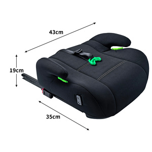 <span class=keywords><strong>Seggiolino</strong></span> Auto Rialzato per Bambini Approvato ECE R129 I-Size <span class=keywords><strong>con</strong></span> <span class=keywords><strong>ISOFIX</strong></span>, Cuscino di Sicurezza Portatile per Bambini da 125-150cm 15-36kg - Product Image 4