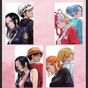 DL Luodie Original <span class=keywords><strong>One</strong></span> <span class=keywords><strong>Piece</strong></span> Estilo Clásico Tablero Shikishi de Acrílico Vol.1 Mercancía Coleccionable de Anime al por Mayor - Product Image 2