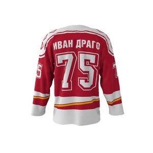 Maillot de hockey sur glace personnalisé par sublimation, uniforme de hockey professionnel, maillot de hockey respirant et athlétique - Product Image 2