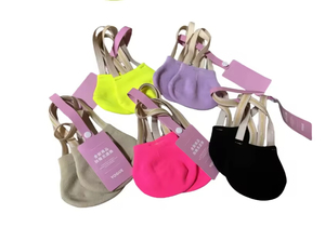 Nouvelles Chaussures <span class=keywords><strong>de</strong></span> <span class=keywords><strong>Danse</strong></span> Artistique en Tricot pour Gymnastique Rythmique 2026 – Populaires, Élastiques et Antidérapantes – Demi-Chaussures <span class=keywords><strong>de</strong></span> Gymnastique - Product Image 2