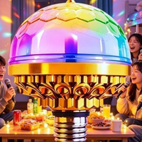 Ampoule rotative pour la maison, boules magiques disco, ambiance KTV, lampe torche, lumières de scène de danse, projecteur à ampoule RGBW changeant de couleur