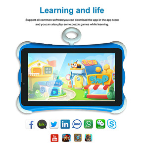 Tốt Nhất 7-Inch Nhiều Màu <span class=keywords><strong>Tablet</strong></span> PC Cho Trẻ Em 1024 * Màn Hình 600 MTK6735 Giáo Dục Máy Tính Xách Tay Cho Sinh Viên Và Giải Trí - Product Image 6