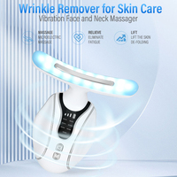 Masseur de cou portable à micro-courant ABS étanche, anti-âge, raffermissant la peau, rechargeable par USB