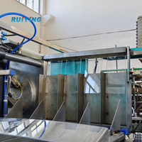 Ligne de production de bouteilles PET de 2 L entièrement automatique à 4 cavités, machine de soufflage de bouteilles extensibles pour la fabrication de bouteilles d'eau