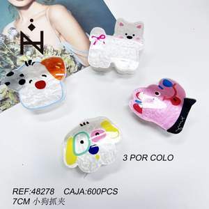 Pinzas para el Cabello con Diseño de Animales Adorables para Niños, 7 cm - Product Image 1