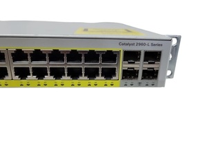 Switch Ethernet Gigabit PoE de 48 Puertos CISCO 2960 WS-C2960L-48PS-LL de Calidad Superior - Product Image 2