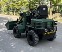 Mini Caricatore Elettrico Compatto con Caricatore Frontale per Agricoltura, Edilizia, Giardinaggio e Movimentazione Materiali