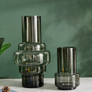 <span class=keywords><strong>Vaso</strong></span> da fiori In cristallo nordico di lusso In vetro per decorazioni per la casa set di vasi da tavolo alla rinfusa - Product Image 4