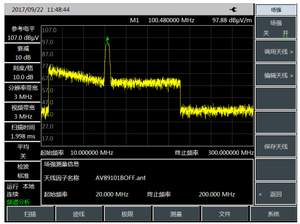 เครื่องวิเคราะห์ไมโครเวฟ RF รุ่น Ceyear 4957B ช่วงความถี่ 30kHz~6.5GHz, ช่วงความถี่: 10MHz~6.5GHz, ช่วงกำลังไฟ: -80dBm~+20dBm - Product Image 5